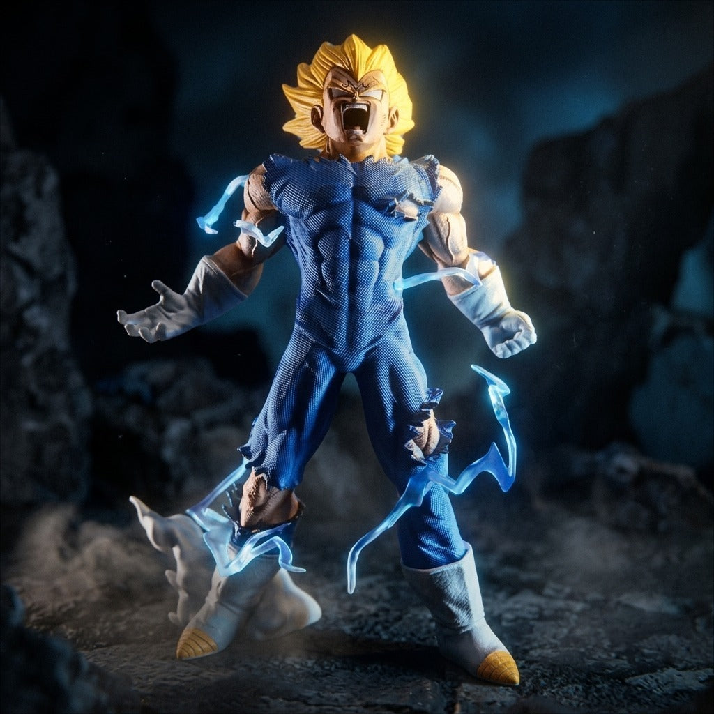 Figurine Dragon Ball Z Majin Vegeta Super Saiyan 27 cm
