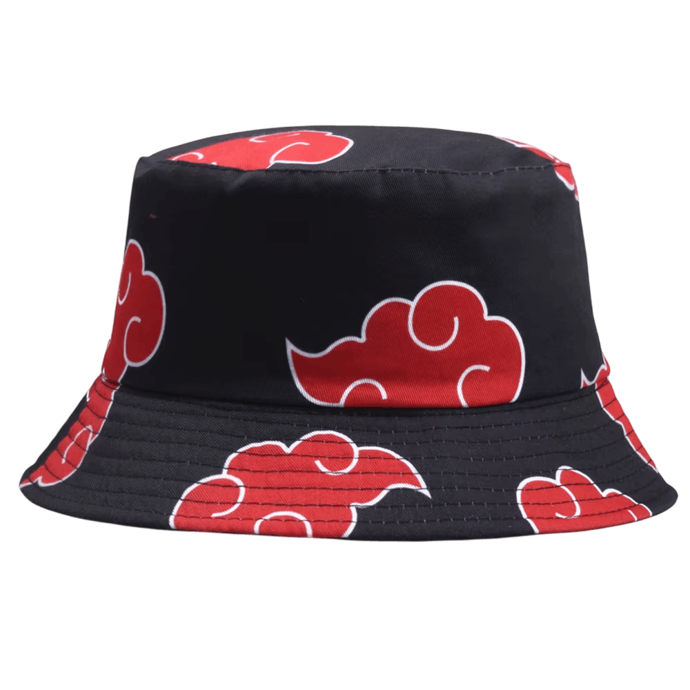 Bob Naruto – Nuages Akatsuki, 3 Coloris (Coton) — Noir