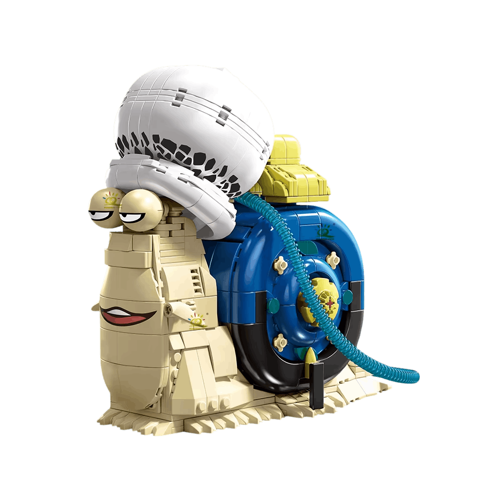 Briques de Construction One Piece – Den Den Mushi (2 Modèles) — Bonnet tacheté