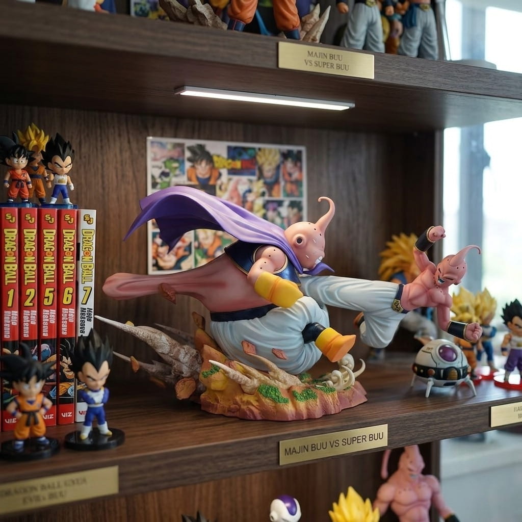 Diorama Majin Buu vs Kid Buu Dragon Ball Z présentation