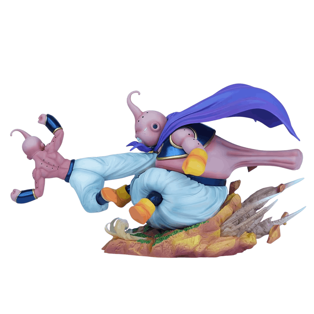Figurine Majin Buu vs Kid Buu Dragon Ball Z vue de côté