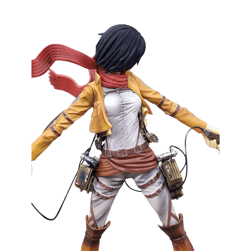 Figurine Mikasa Ackerman combat Attaque des Titans - profil