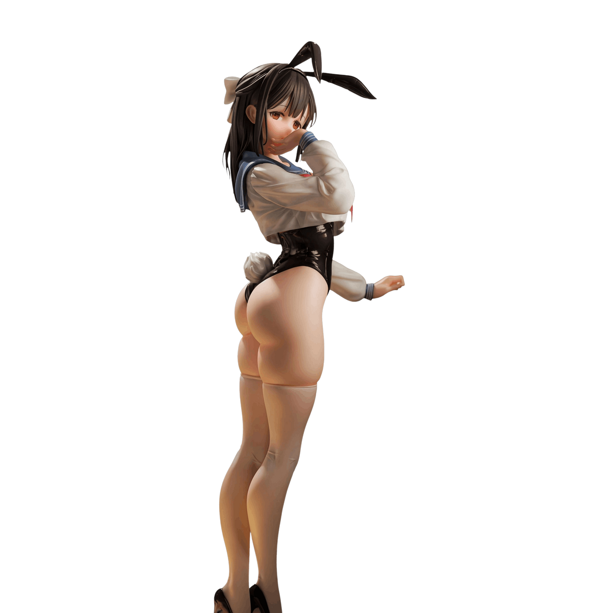 Figurine bishoujo en uniforme marin - profil