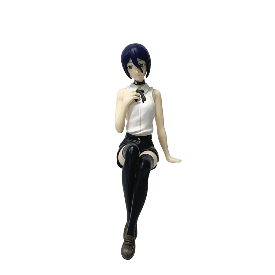Figurine Reze version assise 13 cm, noodle stopper jambes croisées