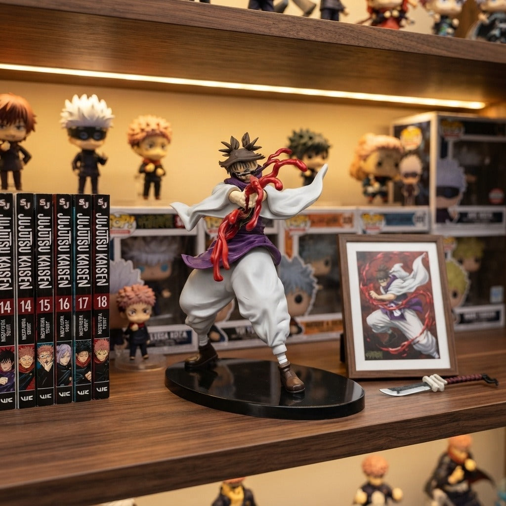 Figurine Choso exposée sur une étagère de collection Jujutsu Kaisen
