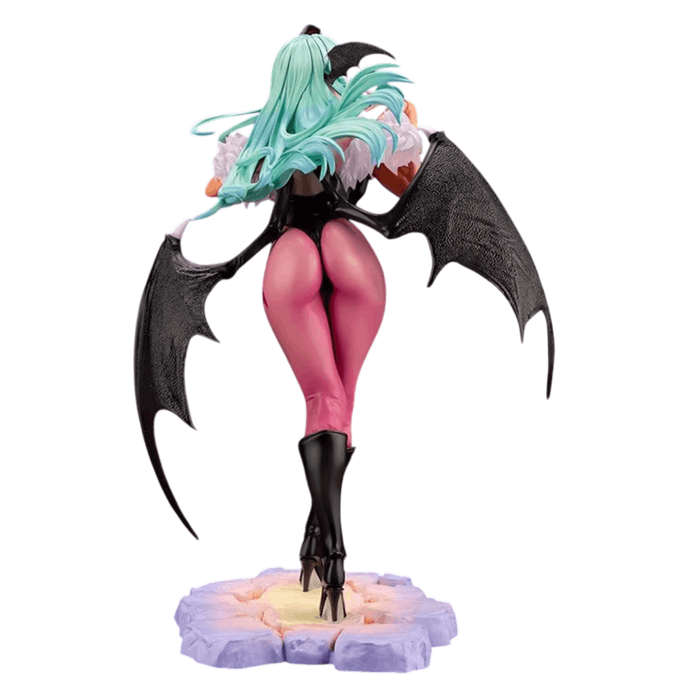 Figurine Morrigan Aensland Darkstalkers - vue de dos et ailes