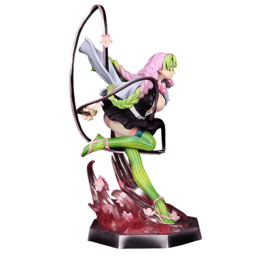 Figurine Mitsuri Kanroji pilier de l'amour Demon Slayer - profil