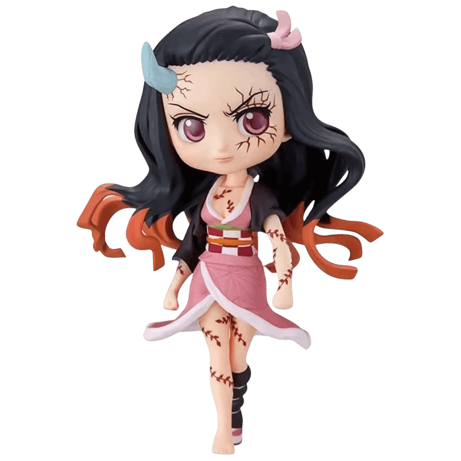 Figurine Demon Slayer Nezuko Kamado en forme démoniaque éveillée - face