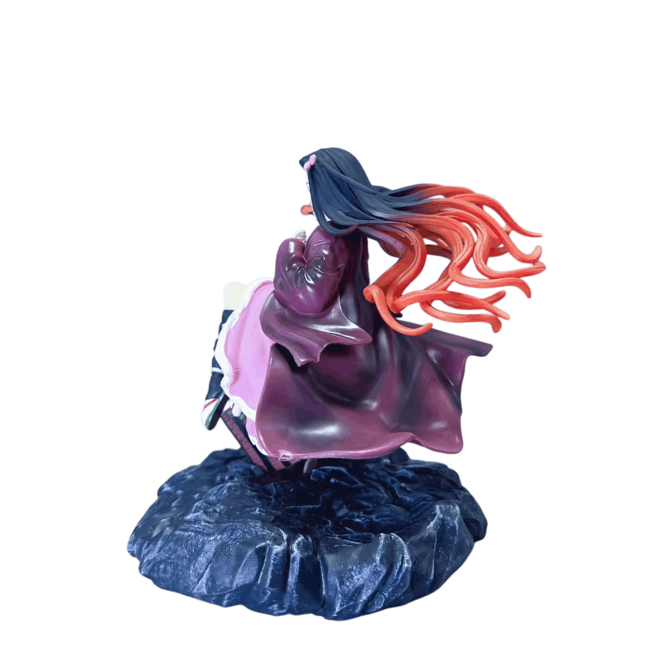 Figurine Nezuko aux sakuras Demon Slayer - details