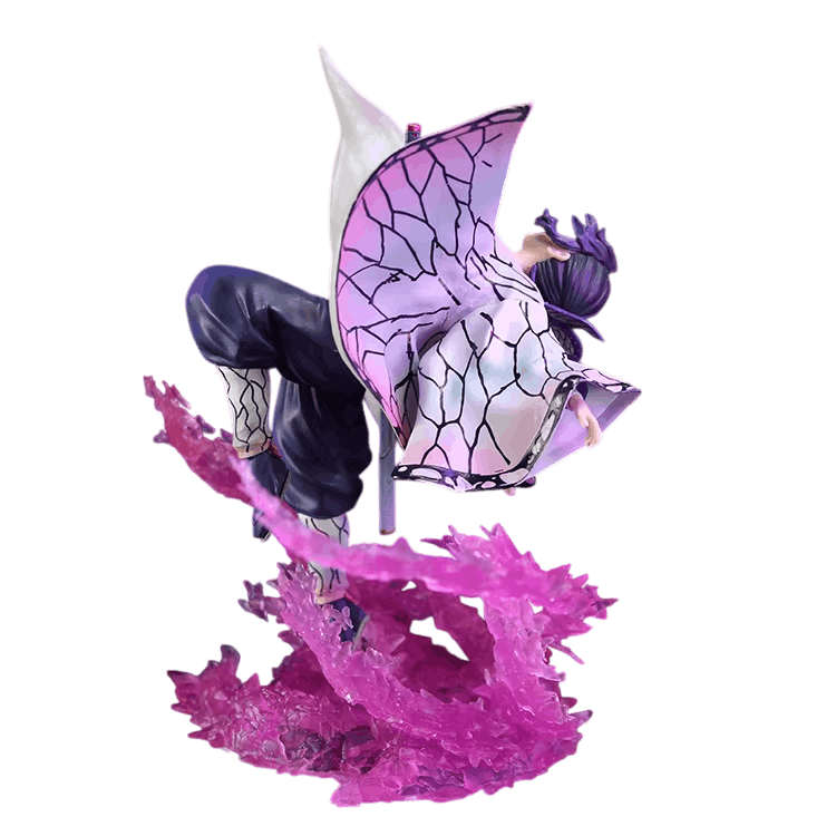 Figurine Shinobu Kocho vol du papillon Demon Slayer - details