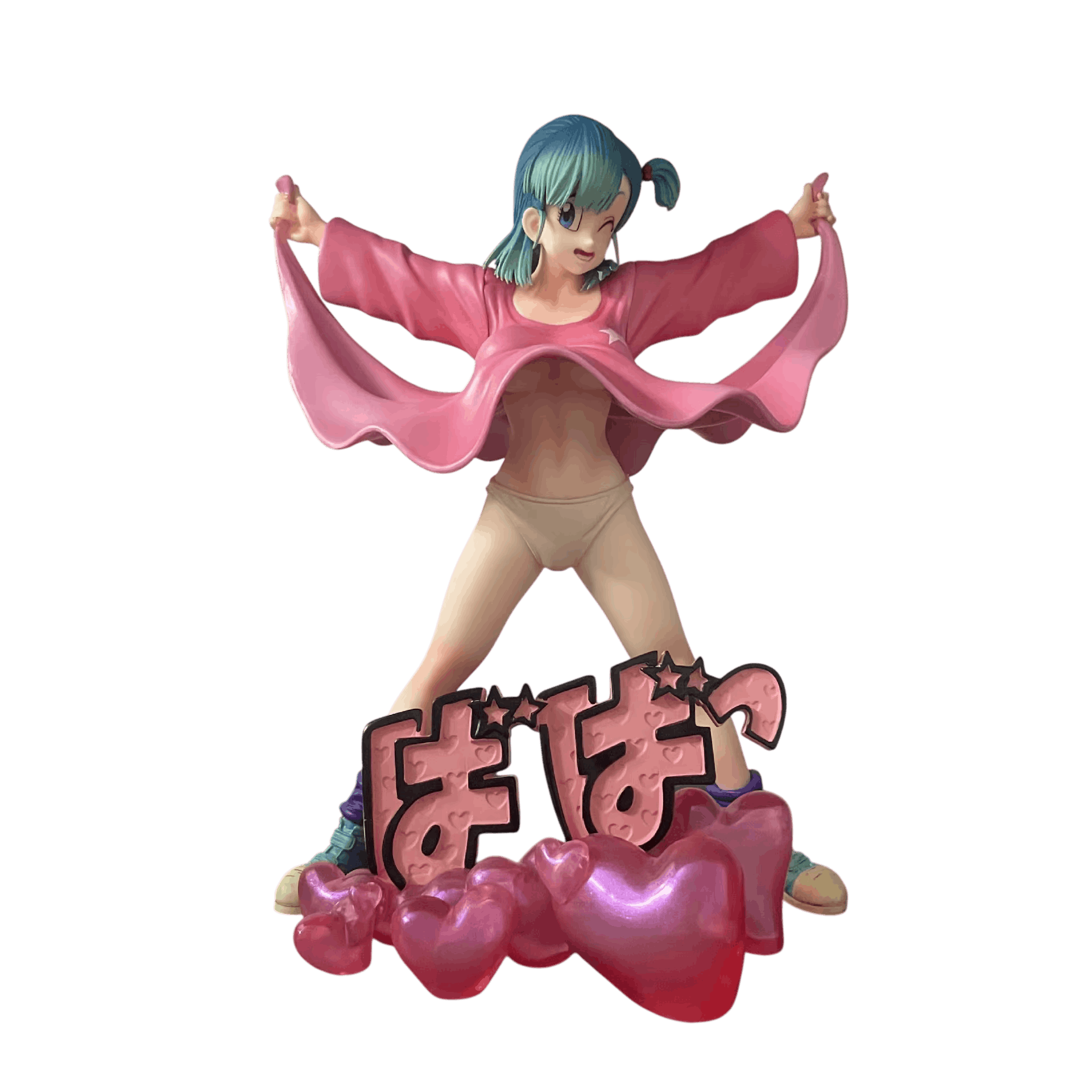 Figurine Bulma Dragon Ball gag de la Dragon Ball - face