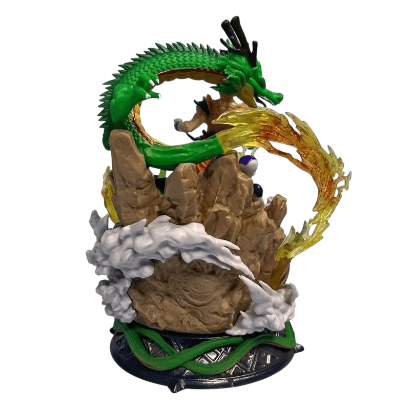 Diorama Goku Super Saiyan et Shenron Dragon Ball - details