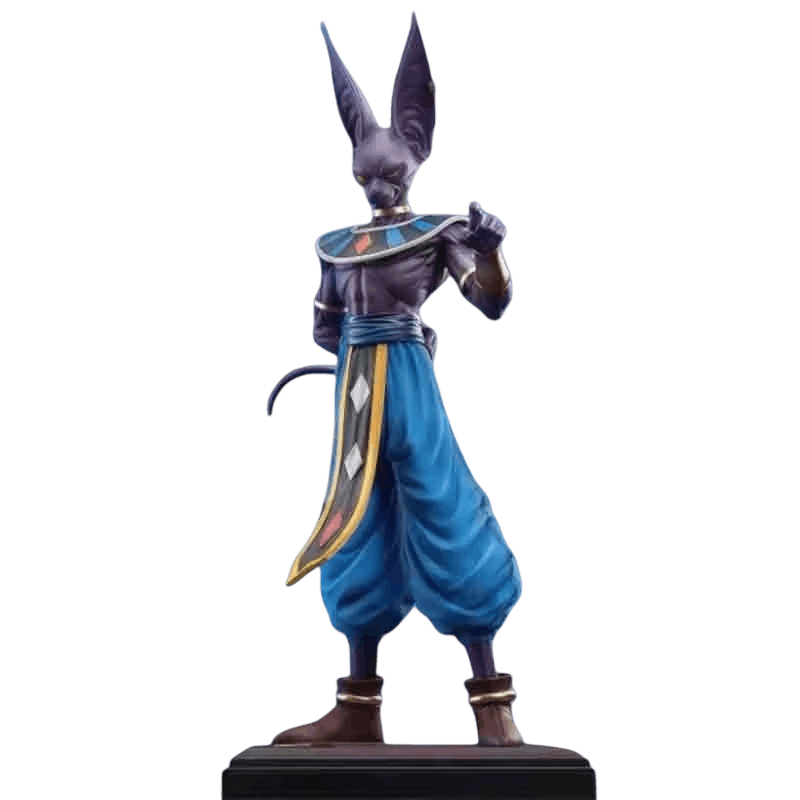 Figurine Beerus Dieu de la Destruction debout collier égyptien - Dragon Ball Super