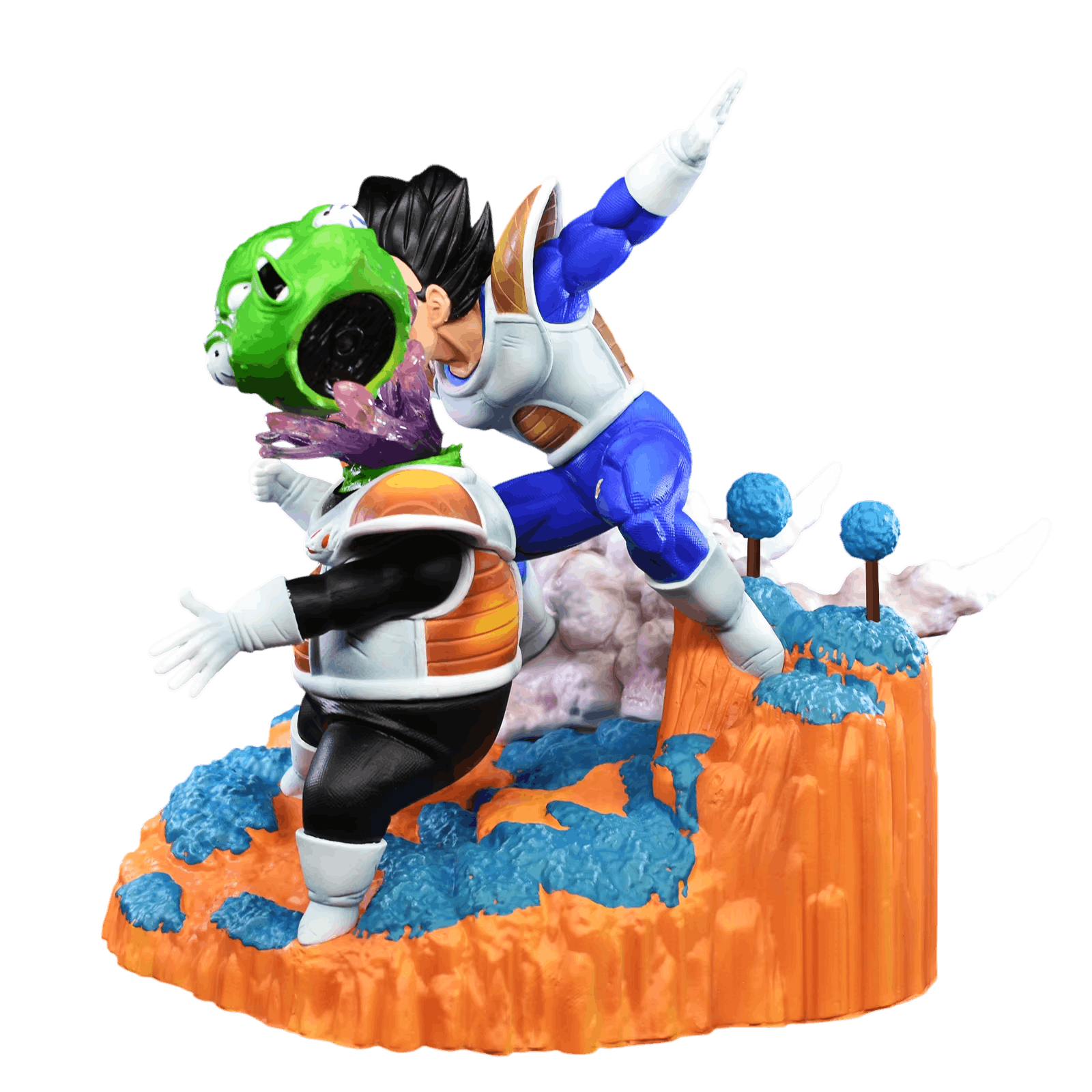 Figurine Vegeta vs Guldo Dragon Ball Z - profil