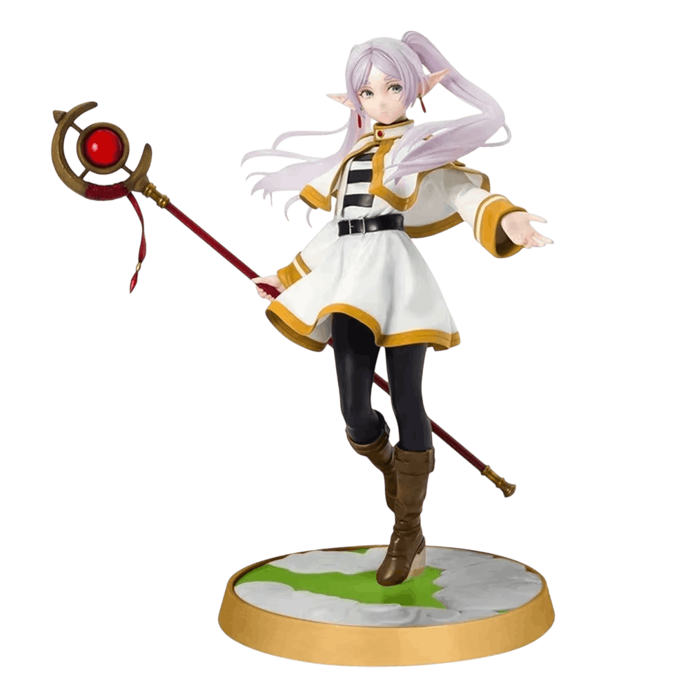 Figurine Frieren baton de mage Sousou no Frieren - face