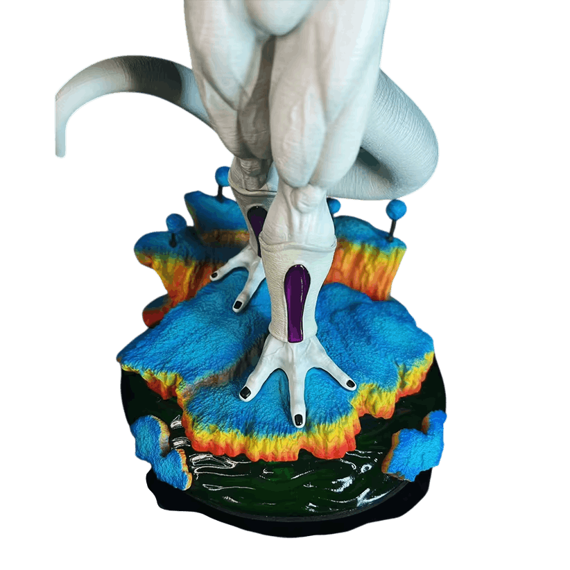 Figurine Frieza Freezer forme finale vue de côté