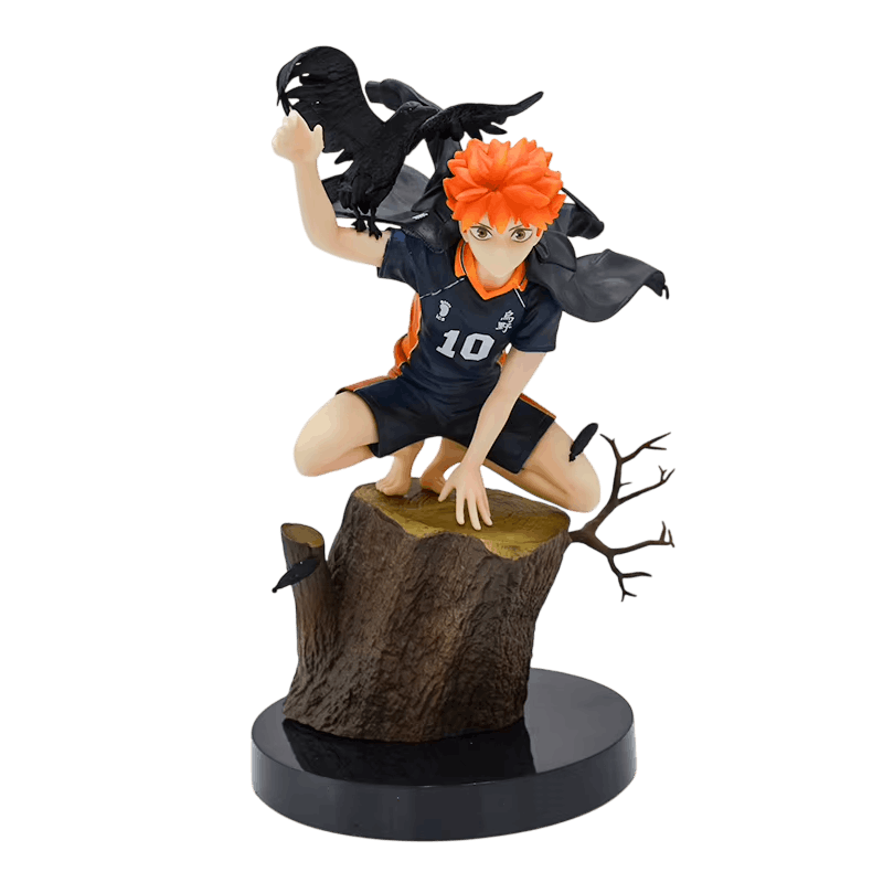 Figurine Hinata Shoyo Karasuno corbeau Haikyu - face