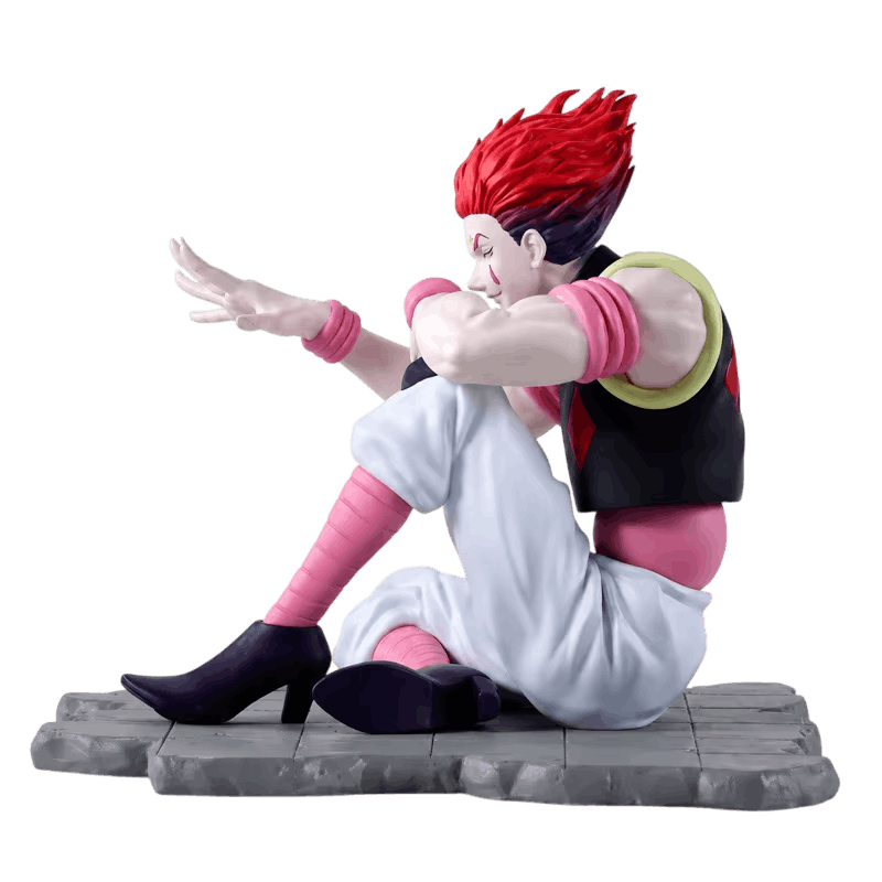 Figurine Hisoka carte du Joker vue de profil - Hunter x Hunter