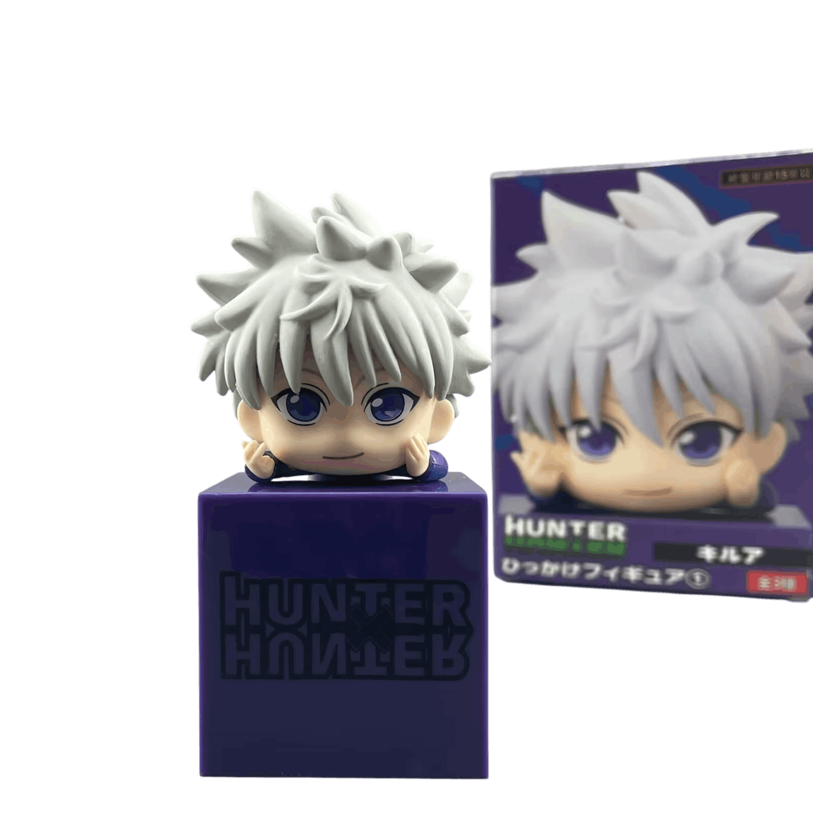 Figurine chibi Killua Zoldyck Hunter x Hunter perchée