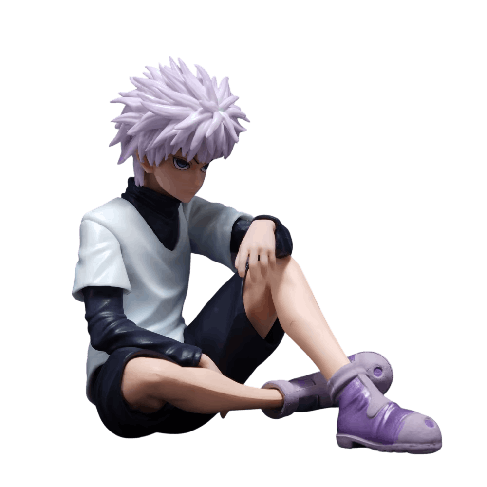 Figurine Hunter x Hunter Killua Zoldyck assis 11 cm