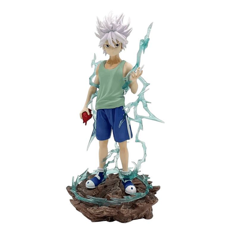 Figurine Killua Zoldyck eclairs Hunter x Hunter - face