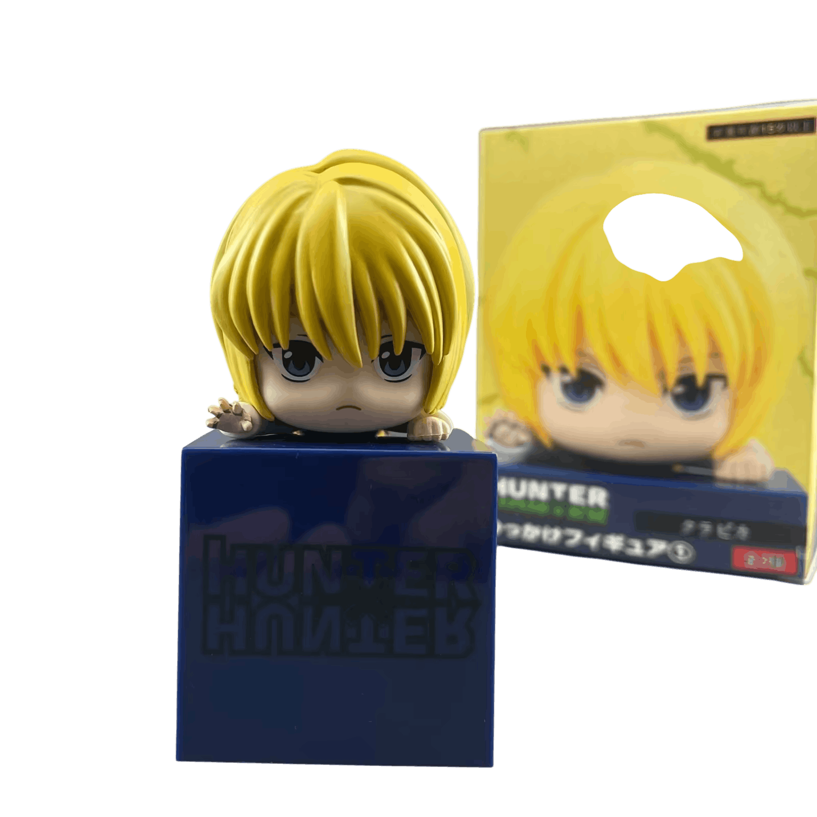 Figurine chibi Kurapika Hunter x Hunter perchée