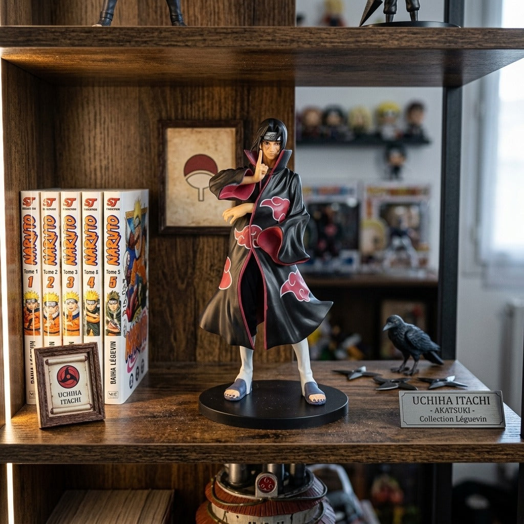 Figurine Itachi Uchiha Akatsuki Naruto présentation