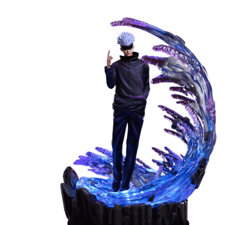 Figurine Gojo Hollow Purple Jujutsu Kaisen - profil