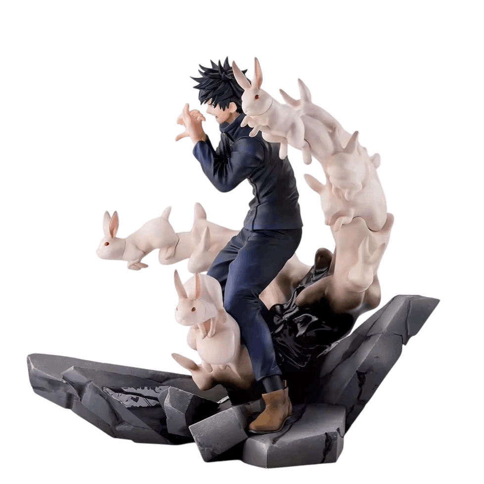 Figurine Megumi Fushiguro chiens divins Jujutsu Kaisen - profil