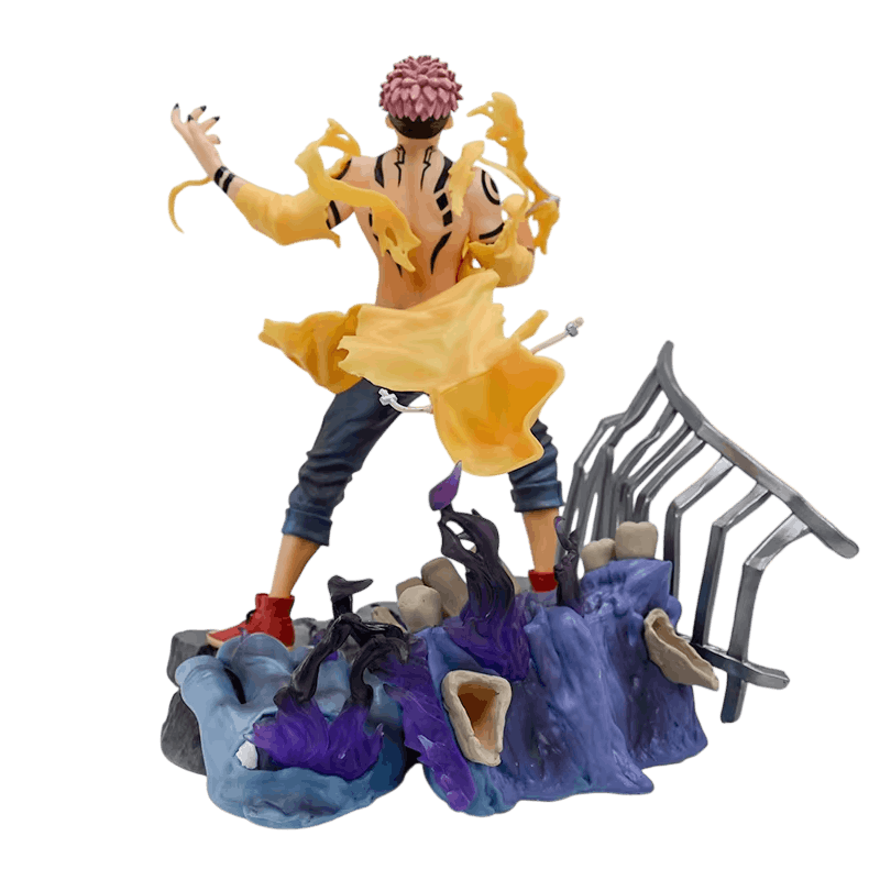 Figurine Ryomen Sukuna roi des fleaux Jujutsu Kaisen - details
