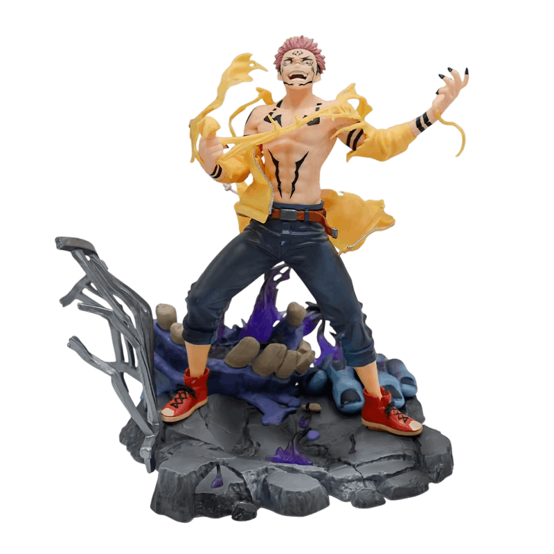 Figurine Ryomen Sukuna roi des fleaux Jujutsu Kaisen - face