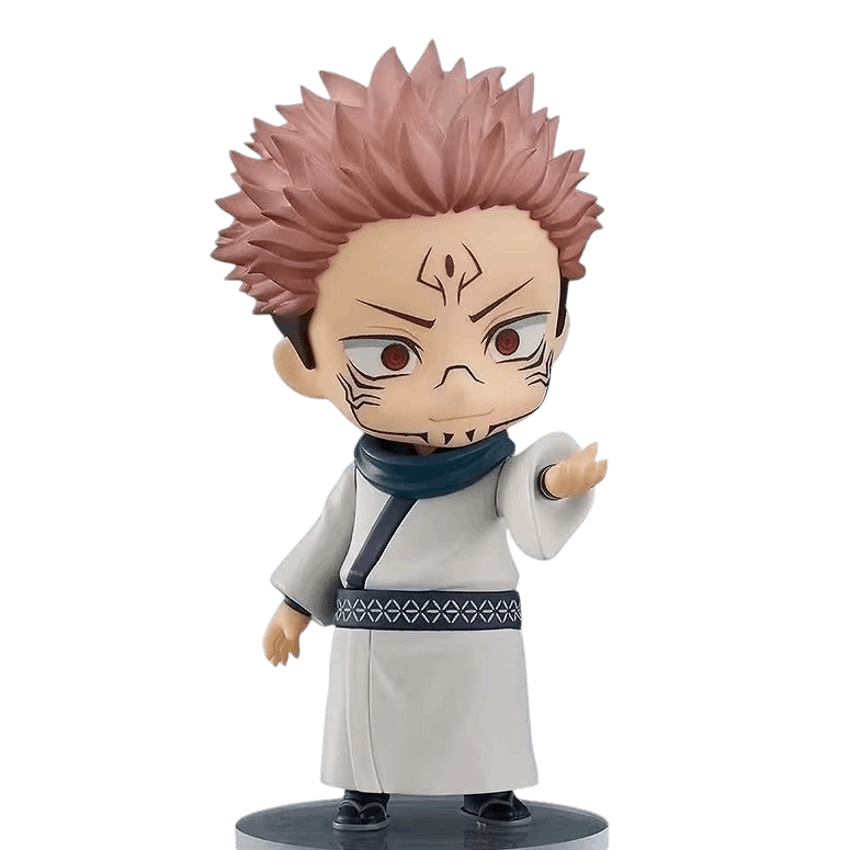 Figurine chibi Ryomen Sukuna Jujutsu Kaisen - trois quarts