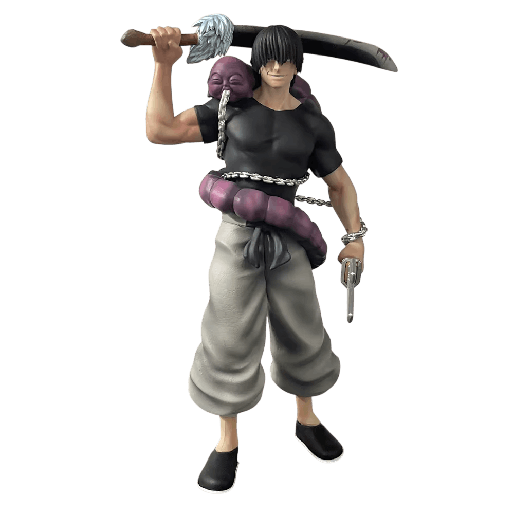 Figurine Toji Fushiguro épée sur l'épaule ver-inventaire maudit - Jujutsu Kaisen
