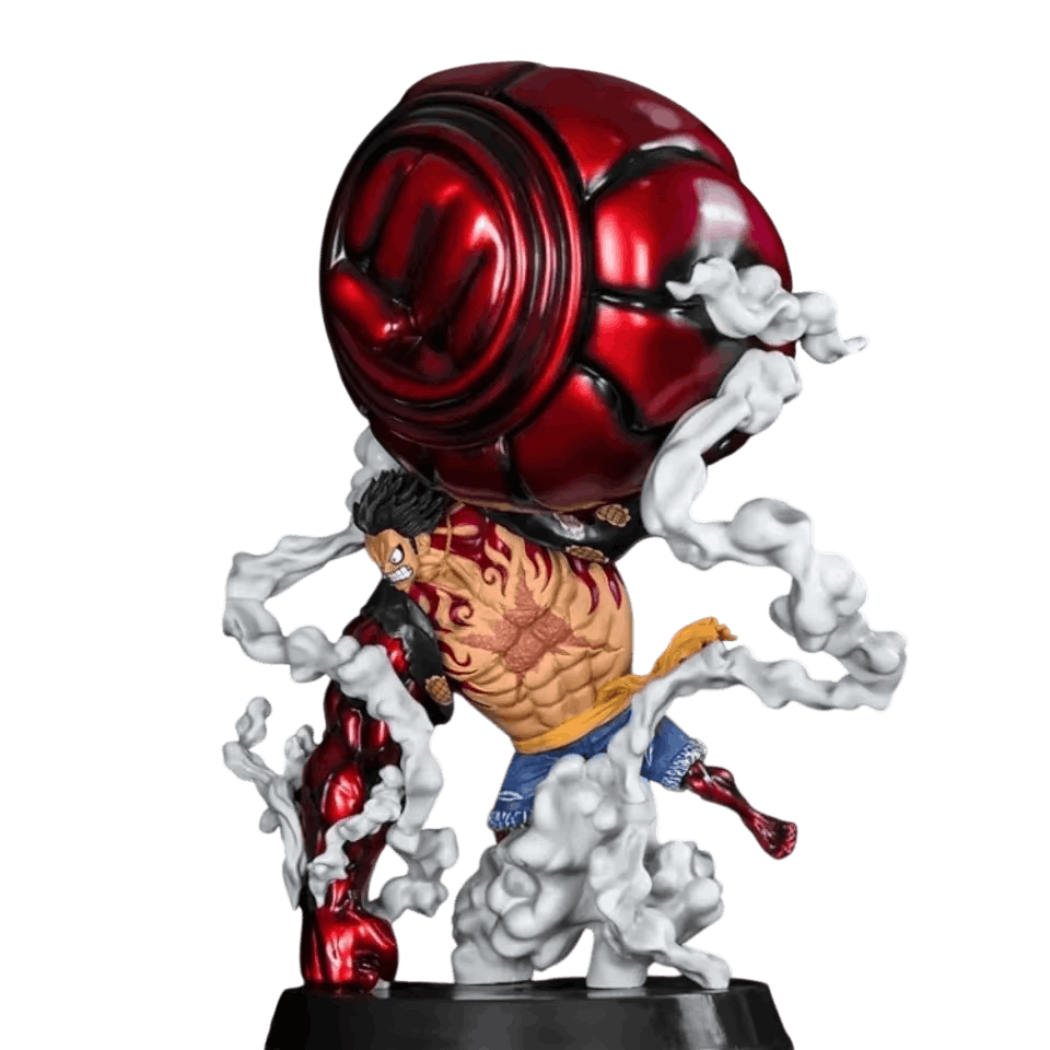 Figurine Luffy Gear 4 Boundman vue de côté