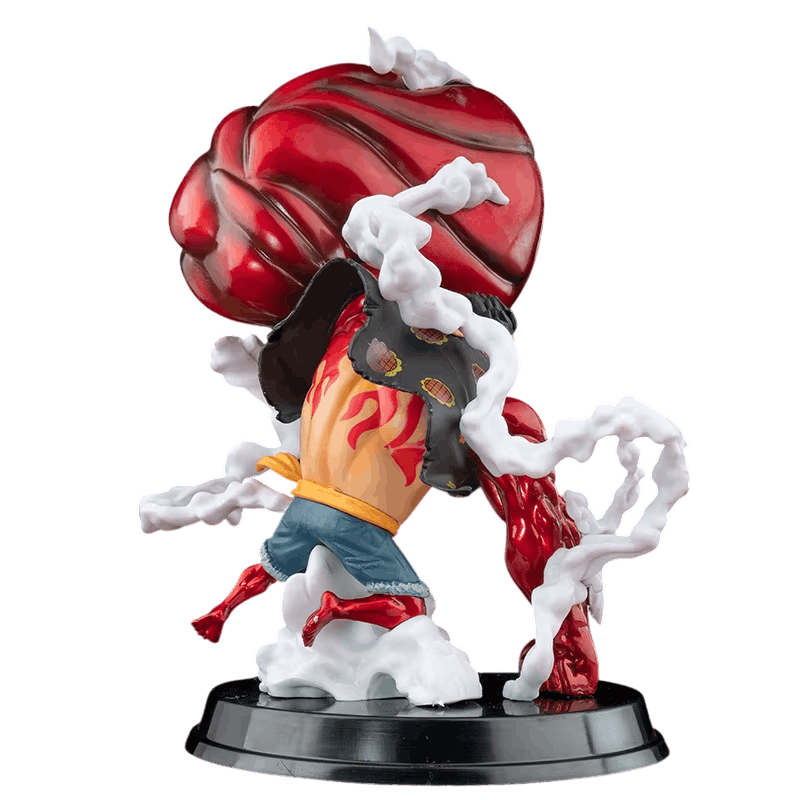Figurine Luffy Gear 4 détails du Haki