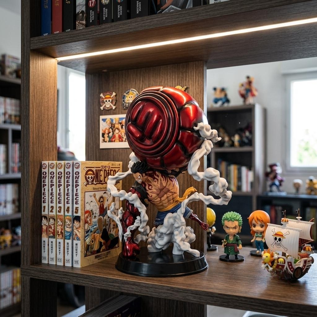 Figurine Luffy Gear 4 King Kong Gun One Piece présentation