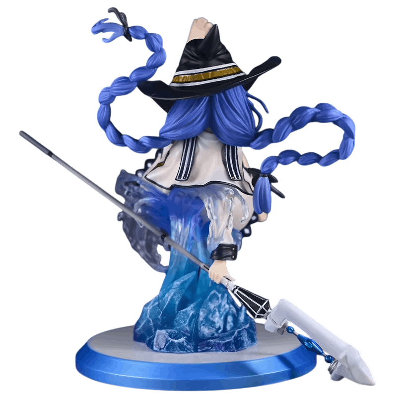 Figurine Roxy Migurdia - details chapeau et baton
