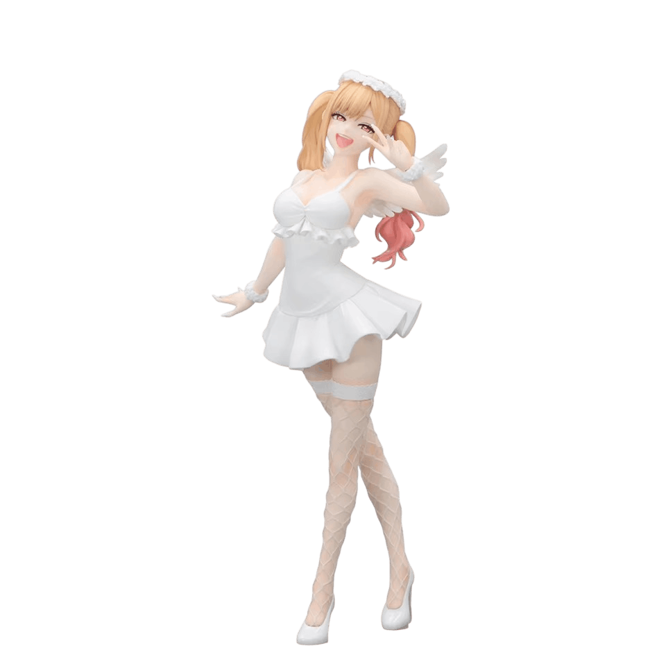 Figurine Marin Kitagawa robe blanche ailes d'ange My Dress-Up Darling - face