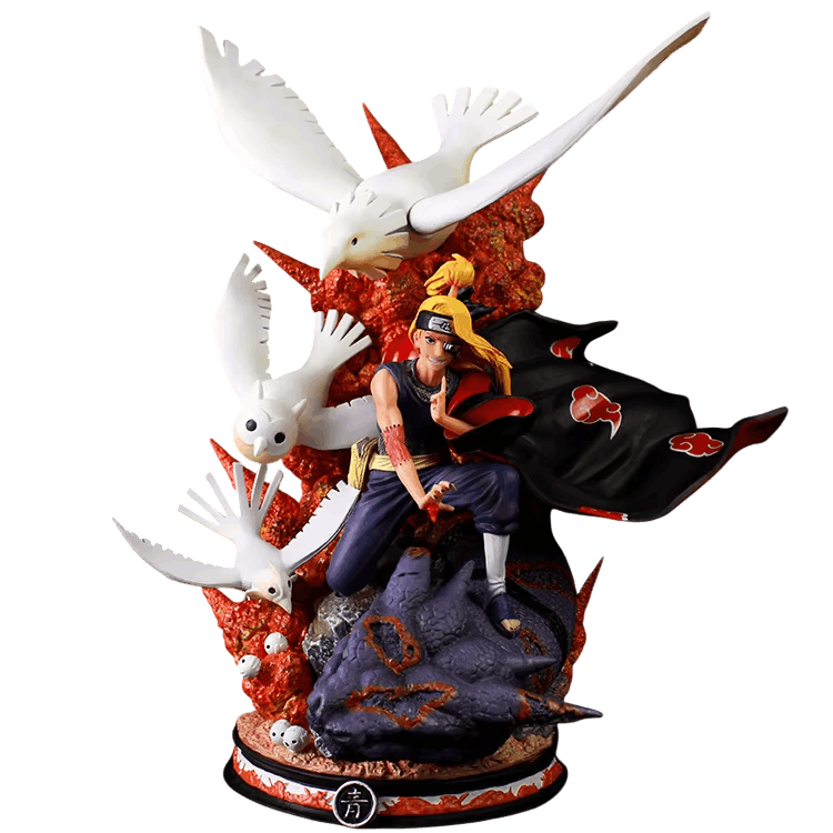Figurine Deidara oiseaux argile Akatsuki Naruto - face