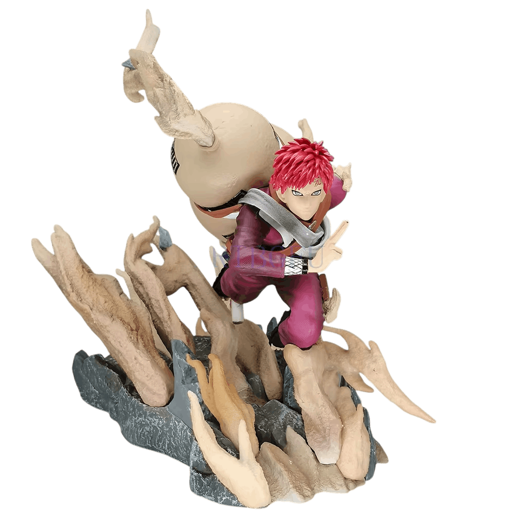 Figurine Gaara du desert sable Naruto - face