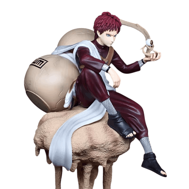 Figurine Gaara nuage de sable Naruto - profil