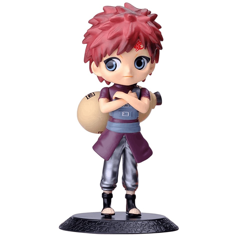 Figurine Naruto Gaara 15 cm bras croisés - face