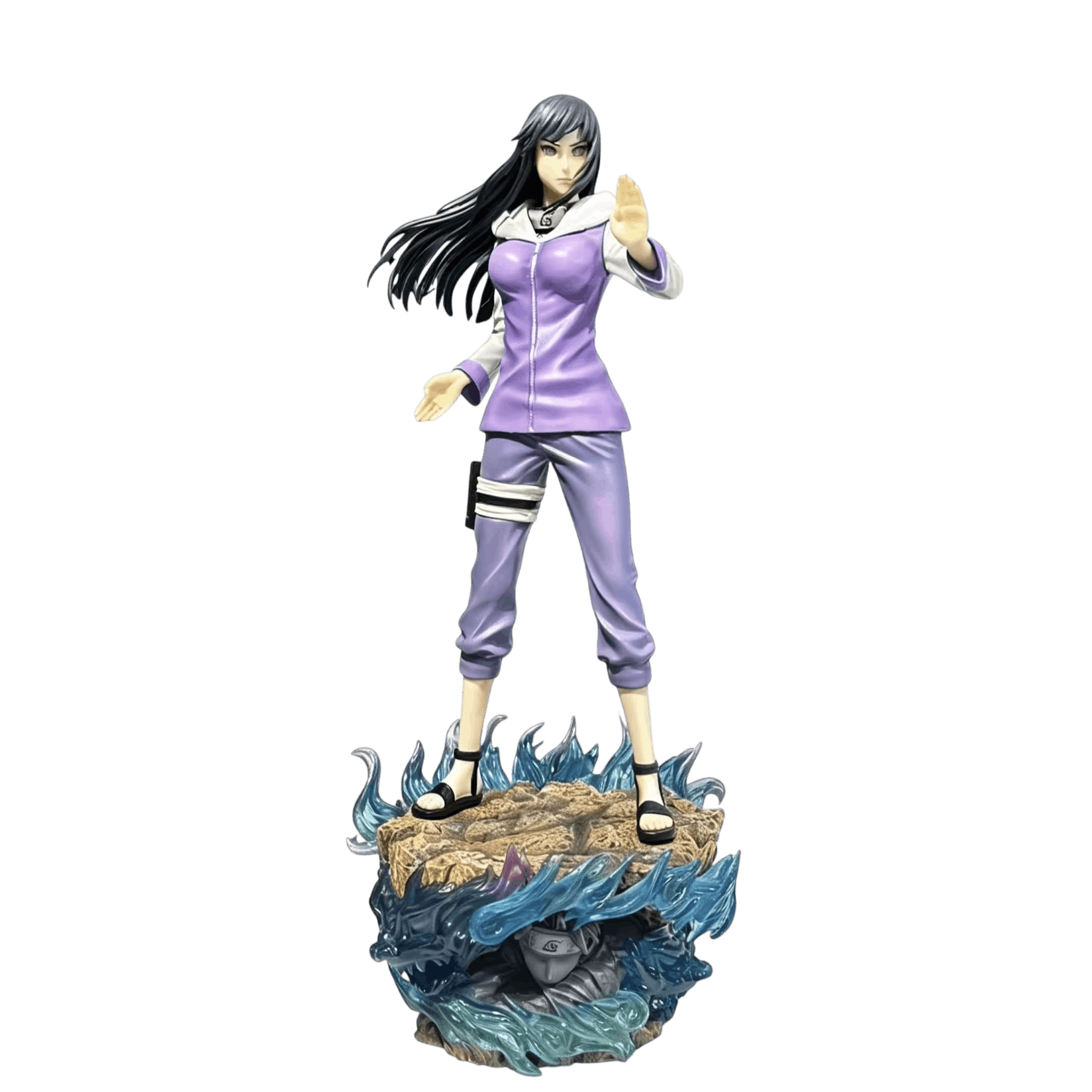 Figurine Hinata Hyûga en garde Poing Souple - Naruto