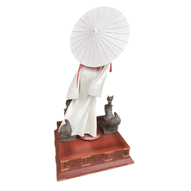 Figurine Hinata ombrelle Naruto - profil