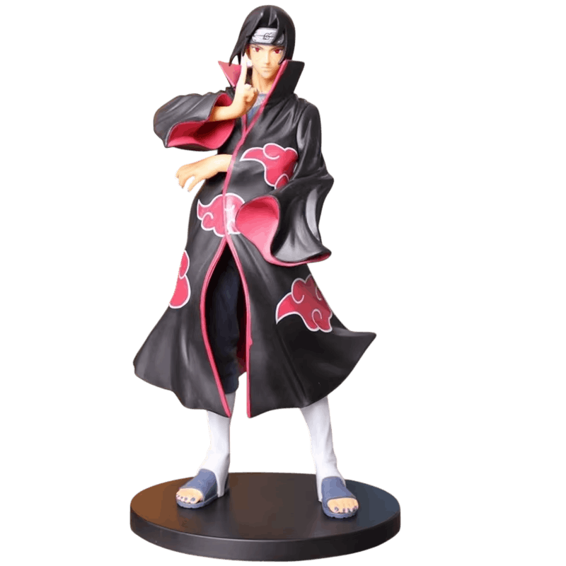 Figurine Naruto Itachi Uchiha Akatsuki geste du pardon