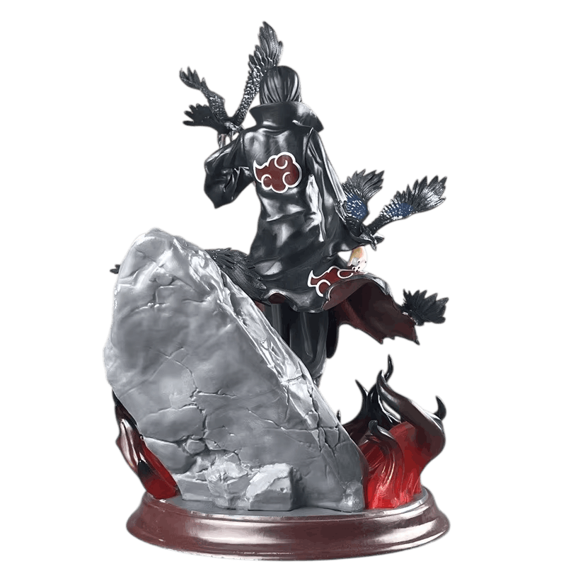 Figurine Itachi Uchiha corbeaux - profil