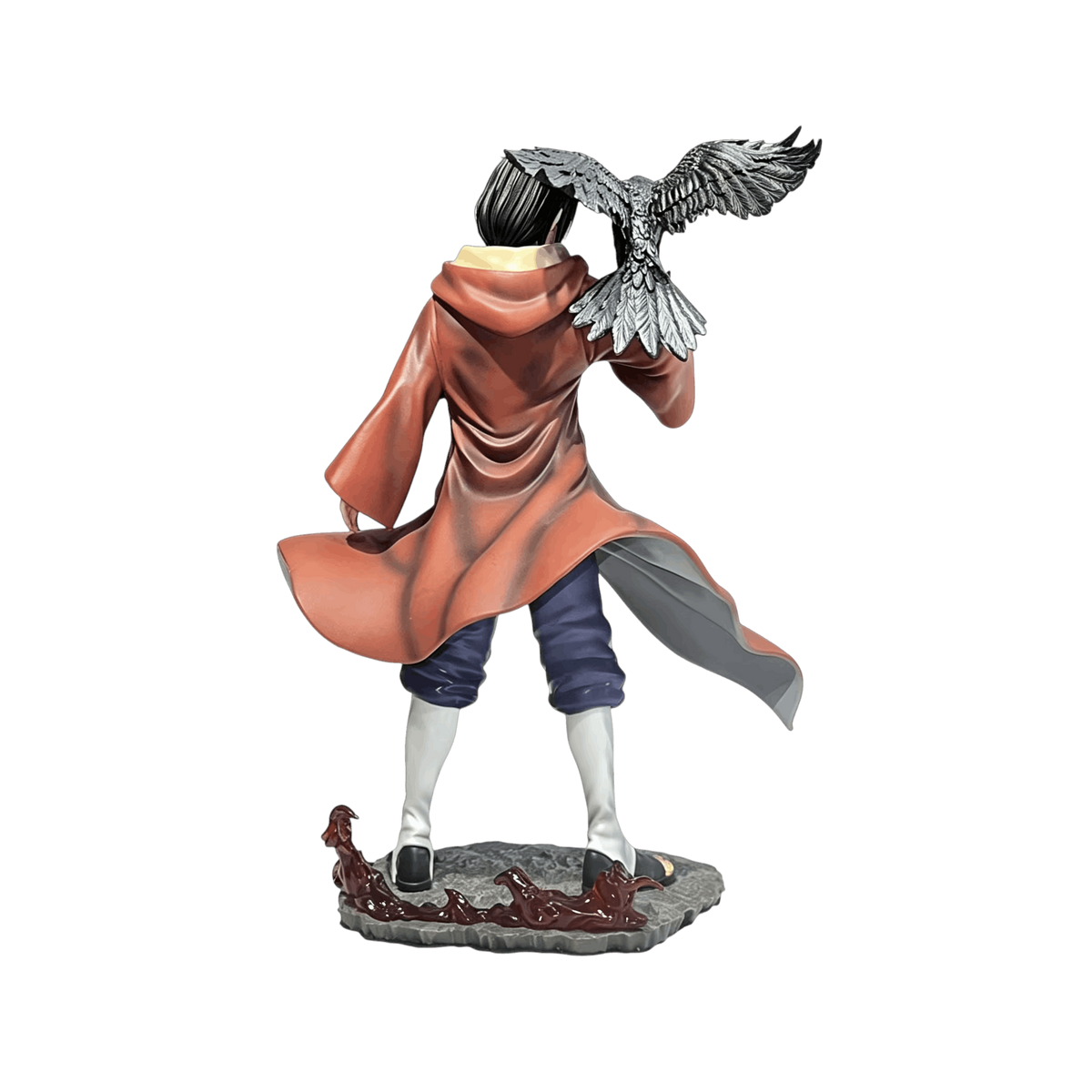 Figurine Itachi Uchiha Edo Tensei vue de dos cape de ressuscité - Naruto