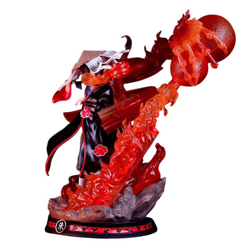 Figurine Itachi tenue de voyage Susanoo Naruto - profil