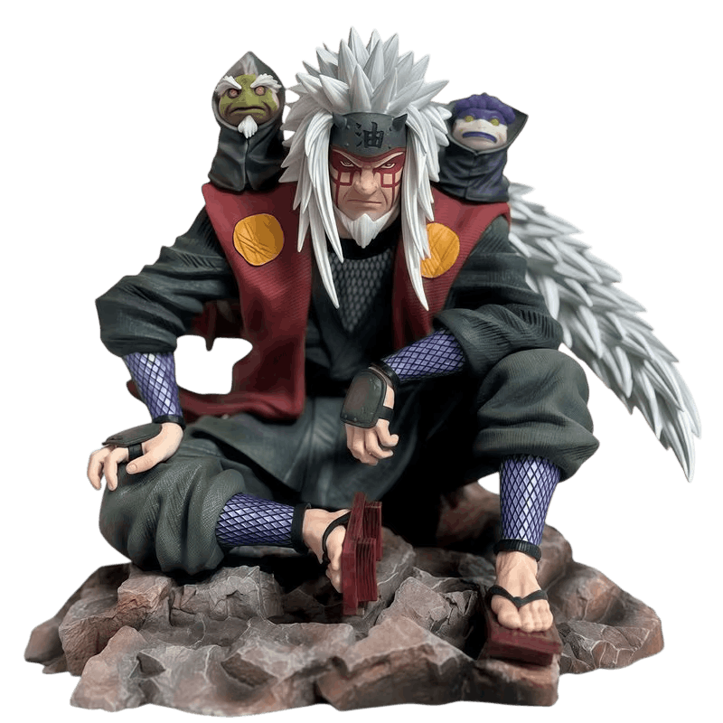 Figurine Jiraiya Naruto - buste et crapauds