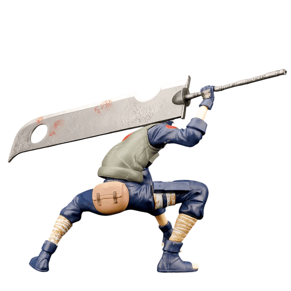 Figurine Kakashi Hatake Naruto 14 cm vue de côté